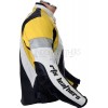 RTX Violator Yellow Motorcycle Leather Jacket